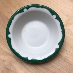 Vintage Shenango China Green Crest Bowl